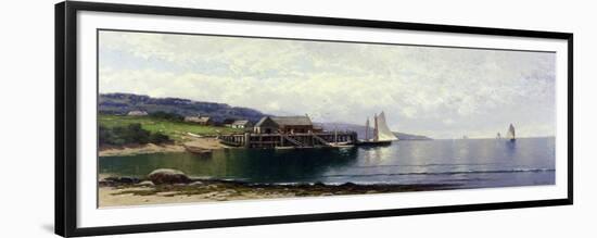 The Landing, Bailey Island, Maine, C.1907-Alfred Thompson Bricher-Framed Giclee Print