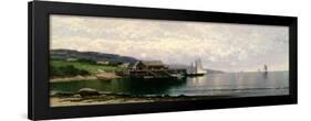 The Landing, Bailey Island, Maine, C.1907-Alfred Thompson Bricher-Framed Giclee Print