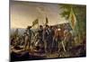 The Landing of Columbus Historical Art Print Poster-null-Mounted Poster