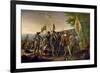 The Landing of Columbus Historical-null-Framed Art Print