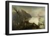 The Landing of Henry Hudson-Robert Walter Weir-Framed Giclee Print