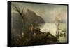 The Landing of Henry Hudson-Robert Walter Weir-Framed Stretched Canvas