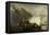 The Landing of Henry Hudson-Robert Walter Weir-Framed Stretched Canvas