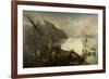The Landing of Henry Hudson-Robert Walter Weir-Framed Giclee Print