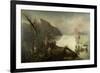 The Landing of Henry Hudson-Robert Walter Weir-Framed Giclee Print