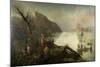 The Landing of Henry Hudson-Robert Walter Weir-Mounted Giclee Print