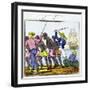 The Landing of Negroes, 1826-null-Framed Giclee Print