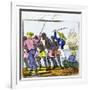 The Landing of Negroes, 1826-null-Framed Giclee Print