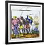 The Landing of Negroes, 1826-null-Framed Giclee Print