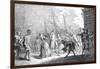 The Landing of Senesino, 1720-null-Framed Giclee Print