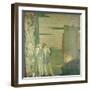 The Landing of St Patrick in Ireland, 1912-Frederick Cayley Robinson-Framed Premium Giclee Print