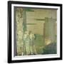 The Landing of St Patrick in Ireland, 1912-Frederick Cayley Robinson-Framed Giclee Print