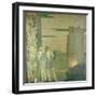 The Landing of St Patrick in Ireland, 1912-Frederick Cayley Robinson-Framed Giclee Print