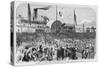 The Landing of the Japanese Embassy, with Treaty in a Box, at the Navy Yard, Washington. See Page 3-null-Stretched Canvas