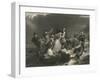 The Landing of the Pilgrims-null-Framed Giclee Print