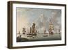 The Landing of the Sailor Prince at Spithead, 1765-Francis Swaine-Framed Giclee Print