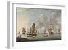 The Landing of the Sailor Prince at Spithead, 1765-Francis Swaine-Framed Giclee Print