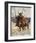 The Landing of the Vikings-Arthur C. Michael-Framed Giclee Print