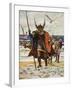 The Landing of the Vikings-Arthur C. Michael-Framed Giclee Print