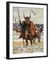 The Landing of the Vikings-Arthur C. Michael-Framed Giclee Print