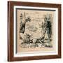 'The Landing of William the Conqueror', c1860, (c1860)-John Leech-Framed Giclee Print