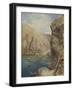 The Landing Place at Havre Gosselin, Sark-Paul Jacob Naftel-Framed Giclee Print