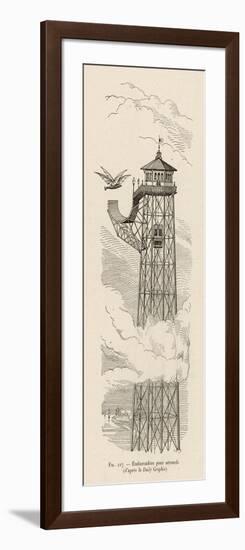 The Landing Platform That Thomas Alva Edison Envisaged for His Flying Machines-null-Framed Art Print