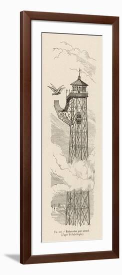 The Landing Platform That Thomas Alva Edison Envisaged for His Flying Machines-null-Framed Art Print