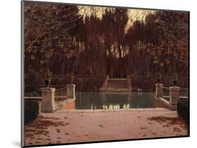 The Landing Stage-Santiago Rusiñol-Mounted Giclee Print