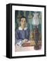 The Landlady, 1918-Nina Hamnett-Framed Stretched Canvas