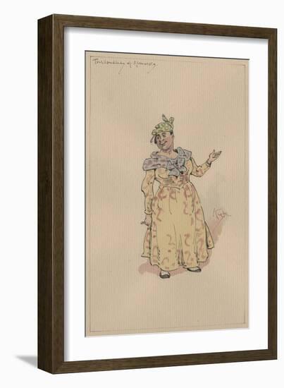 The Landlady of Almack's, c.1920s-Joseph Clayton Clarke-Framed Giclee Print