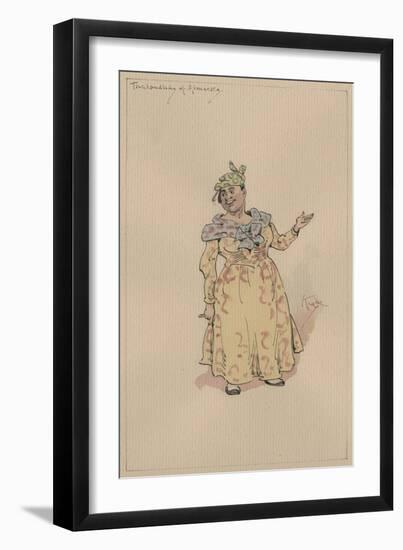 The Landlady of Almack's, c.1920s-Joseph Clayton Clarke-Framed Giclee Print