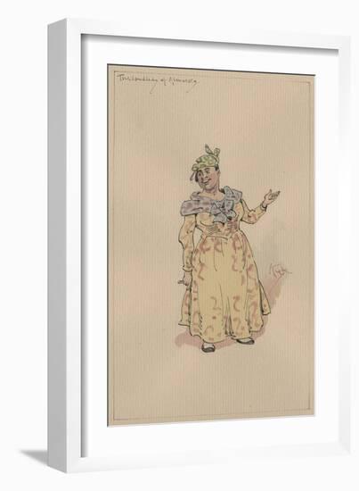 The Landlady of Almack's, c.1920s-Joseph Clayton Clarke-Framed Giclee Print