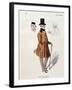 The Landlord, Character of the Opera La Boheme-null-Framed Giclee Print