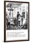 The Landlord from the Gin-Shop-George Cruikshank-Framed Art Print