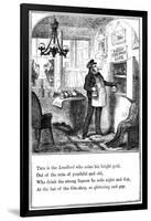 The Landlord from the Gin-Shop-George Cruikshank-Framed Art Print