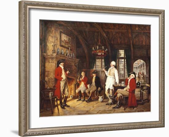 The Landlord's Story-Frank Moss Bennett-Framed Giclee Print