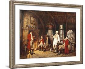 The Landlord's Story-Frank Moss Bennett-Framed Giclee Print