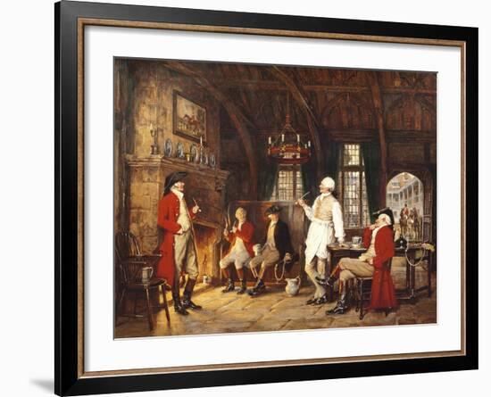 The Landlord's Story-Frank Moss Bennett-Framed Giclee Print