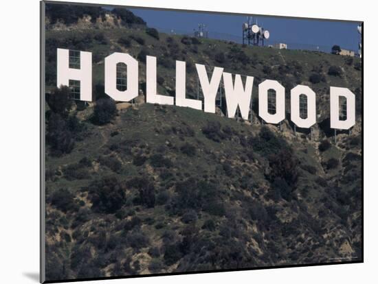 The Landmark Hollywood Sign-Dave Allocca-Mounted Photographic Print