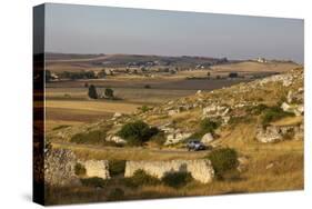 The Landscape around Matera, Basilicata, Italy, Europe-Olivier Goujon-Stretched Canvas