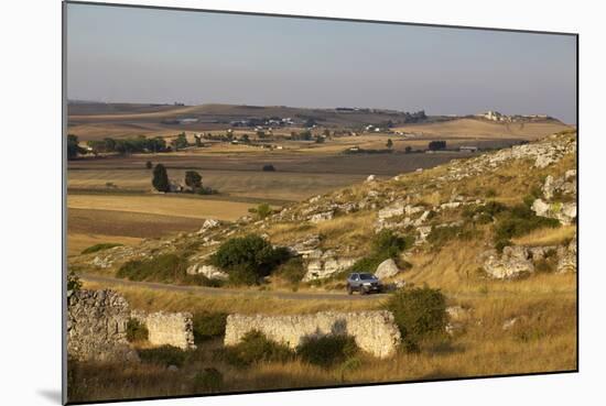 The Landscape around Matera, Basilicata, Italy, Europe-Olivier Goujon-Mounted Photographic Print