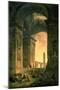 The Landscape with Obelisk-Hubert Robert-Mounted Art Print