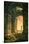 The Landscape with Obelisk-Hubert Robert-Stretched Canvas