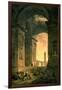 The Landscape with Obelisk-Hubert Robert-Framed Art Print