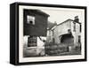 The Landslip at Sandgate: in Chapel Street, UK, 1893. Georg Meisenbach, 1841 - 1912, Photographer-null-Framed Stretched Canvas