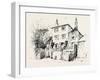 The Landslip at Sandgate: Spring House, Uk, 1893-null-Framed Giclee Print