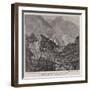 The Landslip in Switzerland-Charles Joseph Staniland-Framed Giclee Print