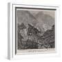 The Landslip in Switzerland-Charles Joseph Staniland-Framed Giclee Print