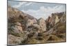 The Landslip, Lyme Regis-Alfred Robert Quinton-Mounted Giclee Print